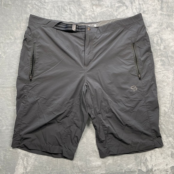 Mountain Hardwear Other - Mountain Hardwear Men's Gray Hiking Outdoor Cargo Shorts Size 40